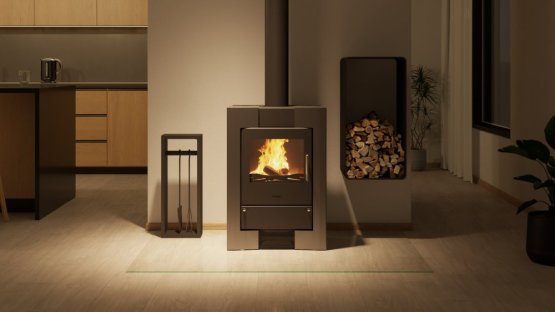 HS FLAMINGO Krbová kamna FLAMINGO ® ESPO II šedá
