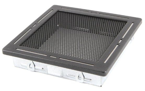 Krbová mřížka 16x16 cm, TREND grafit