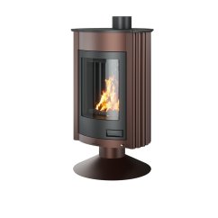 HS FLAMINGO Krbová kamna MASTERFLAMME ® Medie II, hnědá - sametová