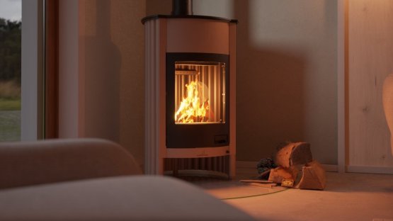 HS FLAMINGO Krbová kamna MASTERFLAMME ® Grande I, krémová