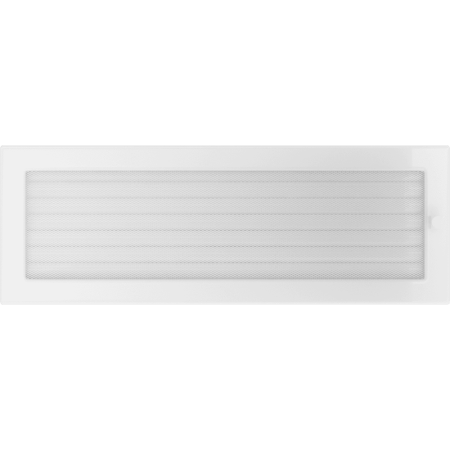 Krbová mřížka 17x49 BASIC bílá s žaluzií