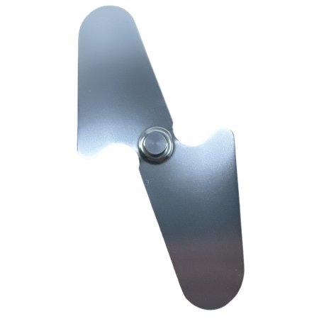 Náhradní vrtule dvoulopatková stříbrná - ventilátor na kamna