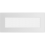 Krbová mřížka 11x24 BASIC bílá