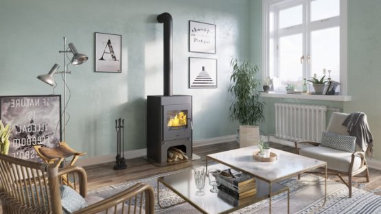 HS FLAMINGO Krbová kamna FLAMINGO ® ESPO III černá