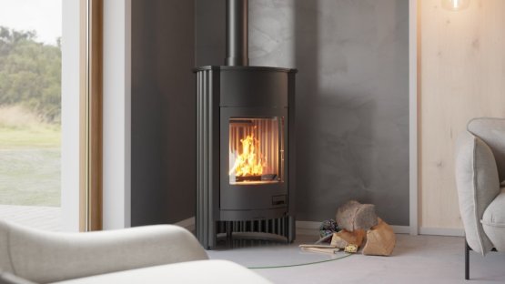 HS FLAMINGO Krbová kamna MASTERFLAMME ® Grande I, černá