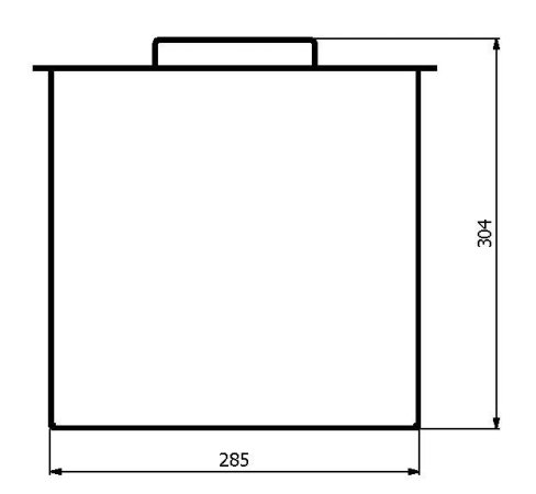 NDV-000158 - FT01K01 - Popelník Masterflamme Medie