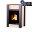 HS FLAMINGO Krbová kamna AQUAFLAM VARIO ® LEND 11/7kW krémová, elektronická regulace