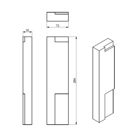 NDV-000112 - FL09K08 - Flamingo DELUXE - Vermikulitová deska 294x72 poz.7