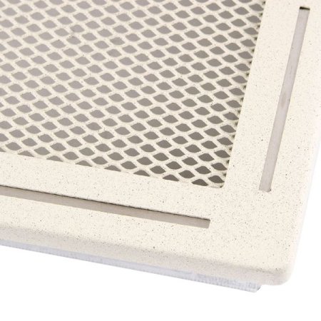 Krbová mřížka 16x32 cm, TREND krémový brokát