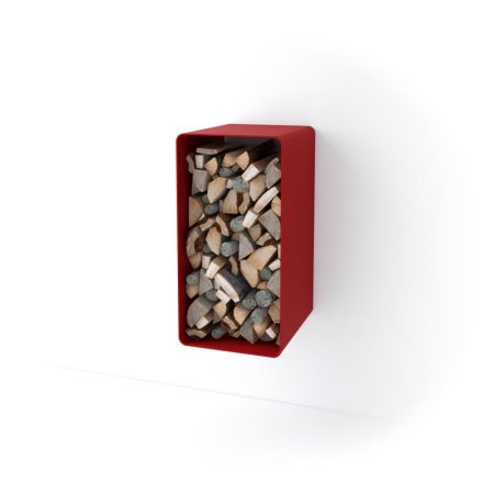 HS FLAMINGO Stojan na dřevo FLAMINGO DELUXE ® 1, červená (Malia)