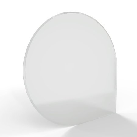 Sklo pod kamna - FLAMINGO Kapka 1100x1100 mm, fazeta, / 6 mm