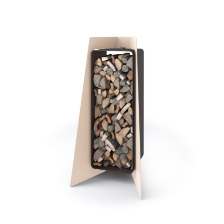 HS FLAMINGO Stojan na dřevo FLAMINGO DELUXE ® 3, krémová (Island)