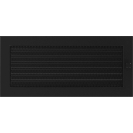 Krbová mřížka 17x37 BASIC černá s žaluzií