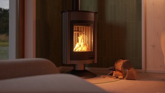 HS FLAMINGO Krbová kamna MASTERFLAMME ® Medie II, šedá