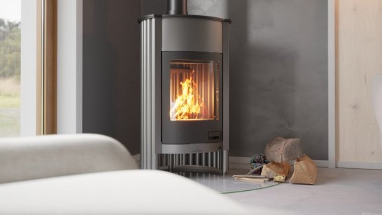 HS FLAMINGO Krbová kamna MASTERFLAMME ® Grande I, šedá