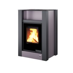 HS FLAMINGO Krbová kamna AQUAFLAM VARIO ® LEND 11/5kW šedá