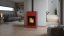 HS FLAMINGO Krbová kamna AQUAFLAM VARIO ® SAPORO 11/5kW červená, elektronická regulace