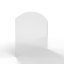 HS FLAMINGO Sklo pod kamna - Oblouk 1000x1000 mm / R725 / 6 mm