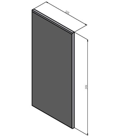 NDV-000194 - K05 - Dlaždice ořech 25x12
