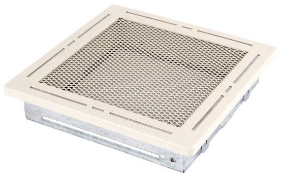 Krbová mřížka 16x16 cm, TREND krémový brokát