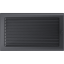 Krbová mřížka 22x37 BASIC grafitová s žaluzií