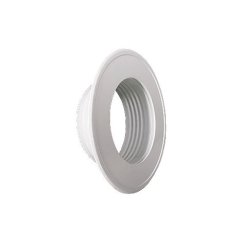 Růžice k hliníkovému potrubí 125 mm bílá
