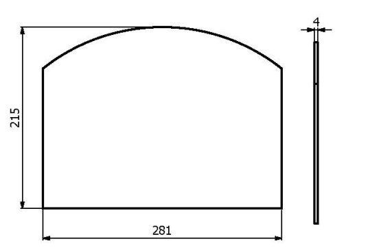 NDV-000163 - FT01K02 - Deflektor Masterflamme PICCOLO (I,II)