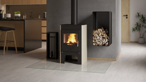 HS FLAMINGO Krbová kamna FLAMINGO ® ESPO III krémová