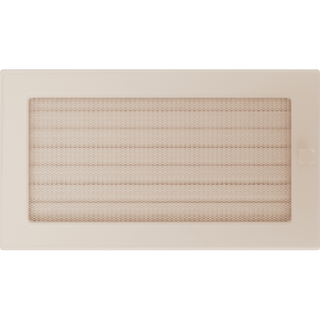 Krbová mřížka 17x30 BASIC krémová s žaluzií