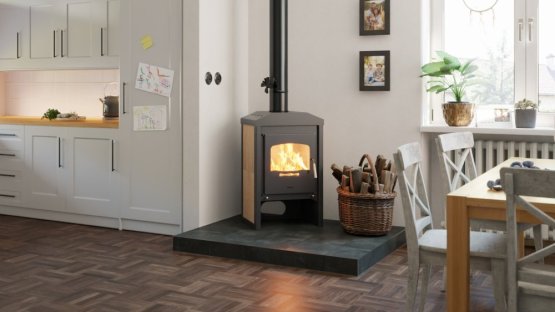 HS FLAMINGO Krbová kamna FLAMINGO ® VEGA dlažba Javor