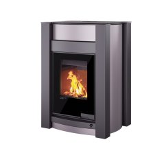 HS FLAMINGO Krbová kamna AQUAFLAM VARIO ® KALMAR 11/5kW šedá