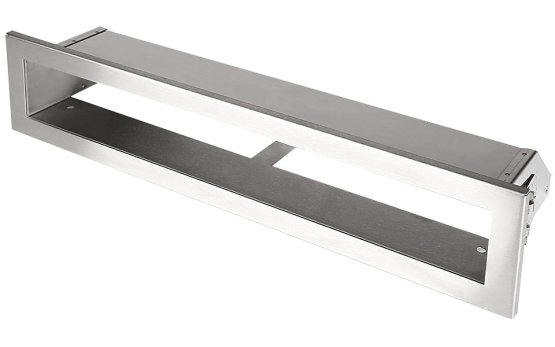 Krbová mřížka OTEVŘENÁ 40x6 cm, nerez