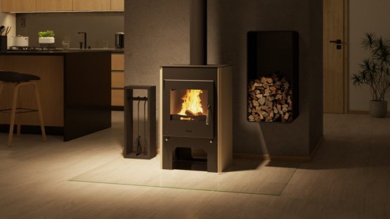 HS FLAMINGO Krbová kamna FLAMINGO ® ESPO III krémová