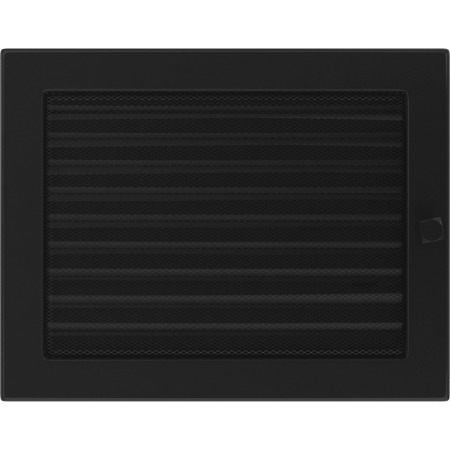 Krbová mřížka 22x30 BASIC černá s žaluzií