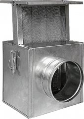Filtr k ventilátoru / do rozvodů teplého vzduchu 125 mm
