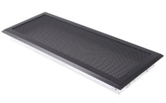 Krbová mřížka 16x45 cm, černá