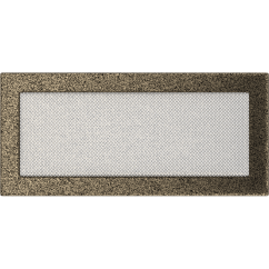 Krbová mřížka 17x37 BASIC staré zlato