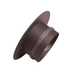 Kouřovod - Redukce do keramického komína s růžicí 180 mm/150 mm/1,5 mm komín/kamna