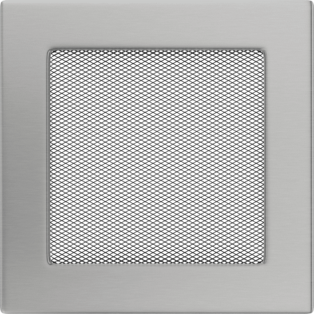 Krbová mřížka 17x17 BASIC broušený nerez