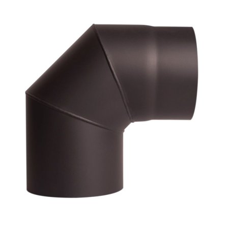 Kouřovod - Koleno 90°/180 mm/1,5 mm