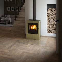 Sklo pod kamna - FLAMINGO Čtverec 1200x1200 mm, fazeta / 6 mm