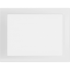 Krbová mřížka 22x30 BASIC bílá