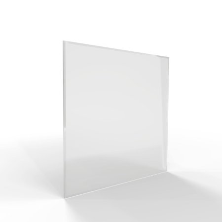 Sklo pod kamna - FLAMINGO Čtverec 1000x1000 mm, fazeta / 6 mm