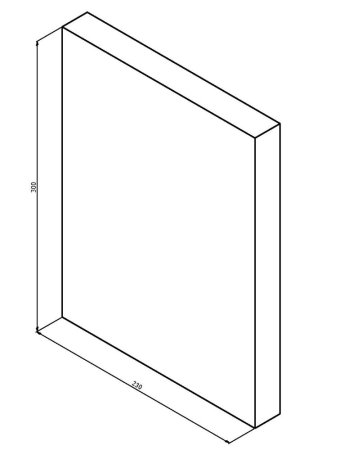 NDV-000055 - FL09K01 - Šamotová cihla 300x230x30