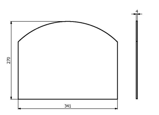NDV-000157 - FT01K01 - Deflektor Masterflamme Medie (I,II)