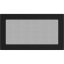Krbová mřížka 17x30 BASIC černá
