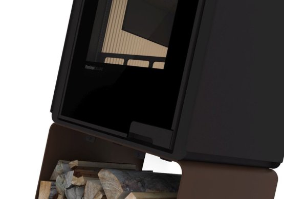 HS FLAMINGO Krbová kamna FLAMINGO DELUXE ® PENTAI, hnědá - sametová