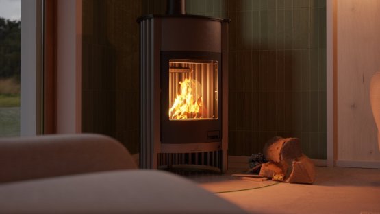 HS FLAMINGO Krbová kamna MASTERFLAMME ® Grande I, šedá