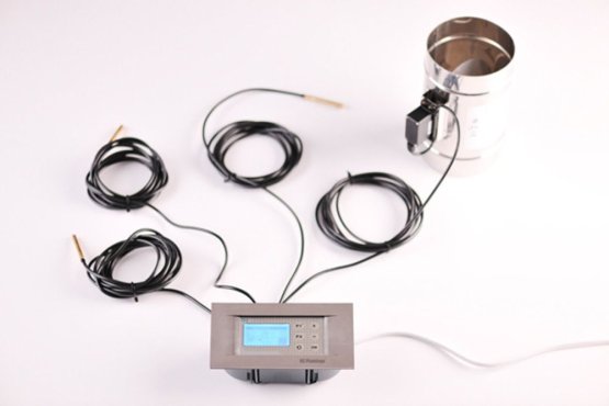 Automatická regulace hoření HS Flamingo, 120 mm, teplovodní