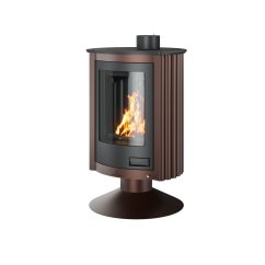 HS FLAMINGO Krbová kamna MASTERFLAMME ® Piccolo II, hnědá - sametová